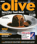Front cover of the BBC's Olive Magazine
