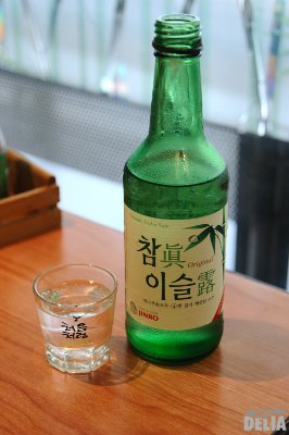 Jinro's Chamjin Isulro soju - the biggest-selling brand in Korea
