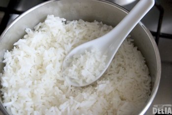 Steamed rice