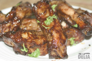 Baby ribs in hoisin sauce