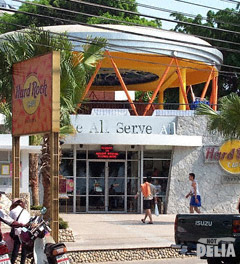 Hard Rock Café on Pattaya's Beach Road