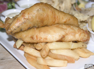 Barramundi and chips