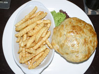 Steak & Guinness pie from Delaney's in Kuala Lumpur