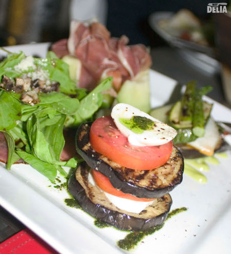 A platter of antipasti misti