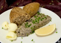 Mushroom and hazelnut pâté