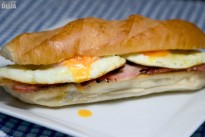 bacon and egg sarnie