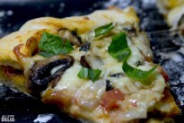 Home-made pizza