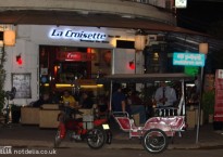 Exterior shot of La Croisette, 241 Sisowath Quay, Phnom Penh