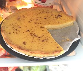 Egg custard tart