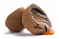 An Artisan du Chocolate sea-salt caramel chocolate