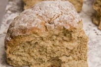 Whole wheat soda bread