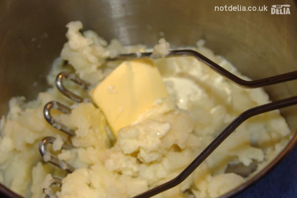 Potato and celeriac mash